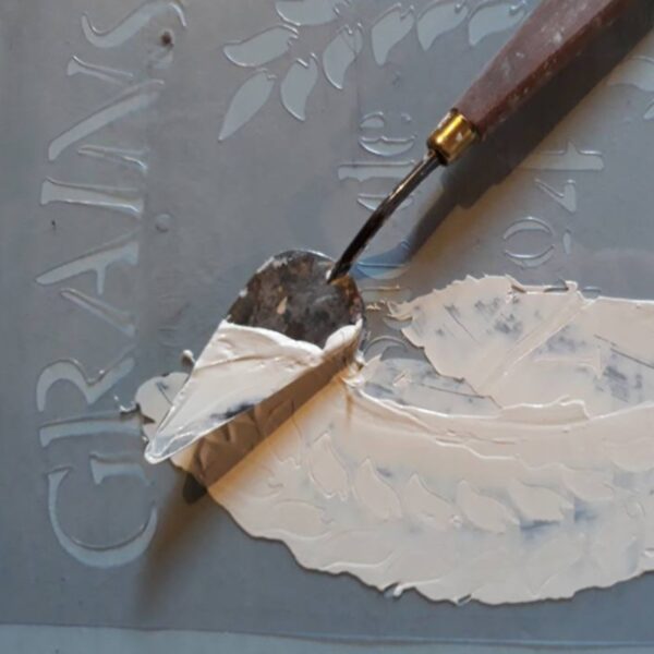 "Materic Cream" crema per stencil vellutata ed impalpabile
