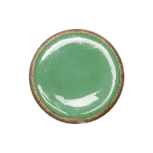 Pomello in legno "Wood - Verde" diametro 3,2 cm